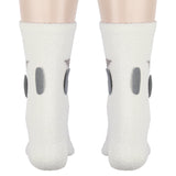 Avatar The Last Airbender Appa Flying Bison Manatee Fuzzy 3D Adult Crew Socks
