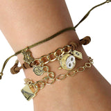 Harry Potter Multi Charm 3 Piece Arm Party Bracelet Set