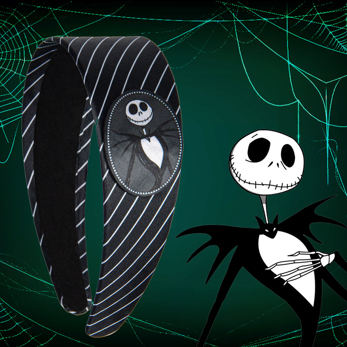 The Nightmare Before Christmas Headband for Women And Girls' - Jack Skellington