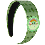 Star Wars The Mandalorian Grogu And Frogs Baby Grogu Headband for Women And Girls'