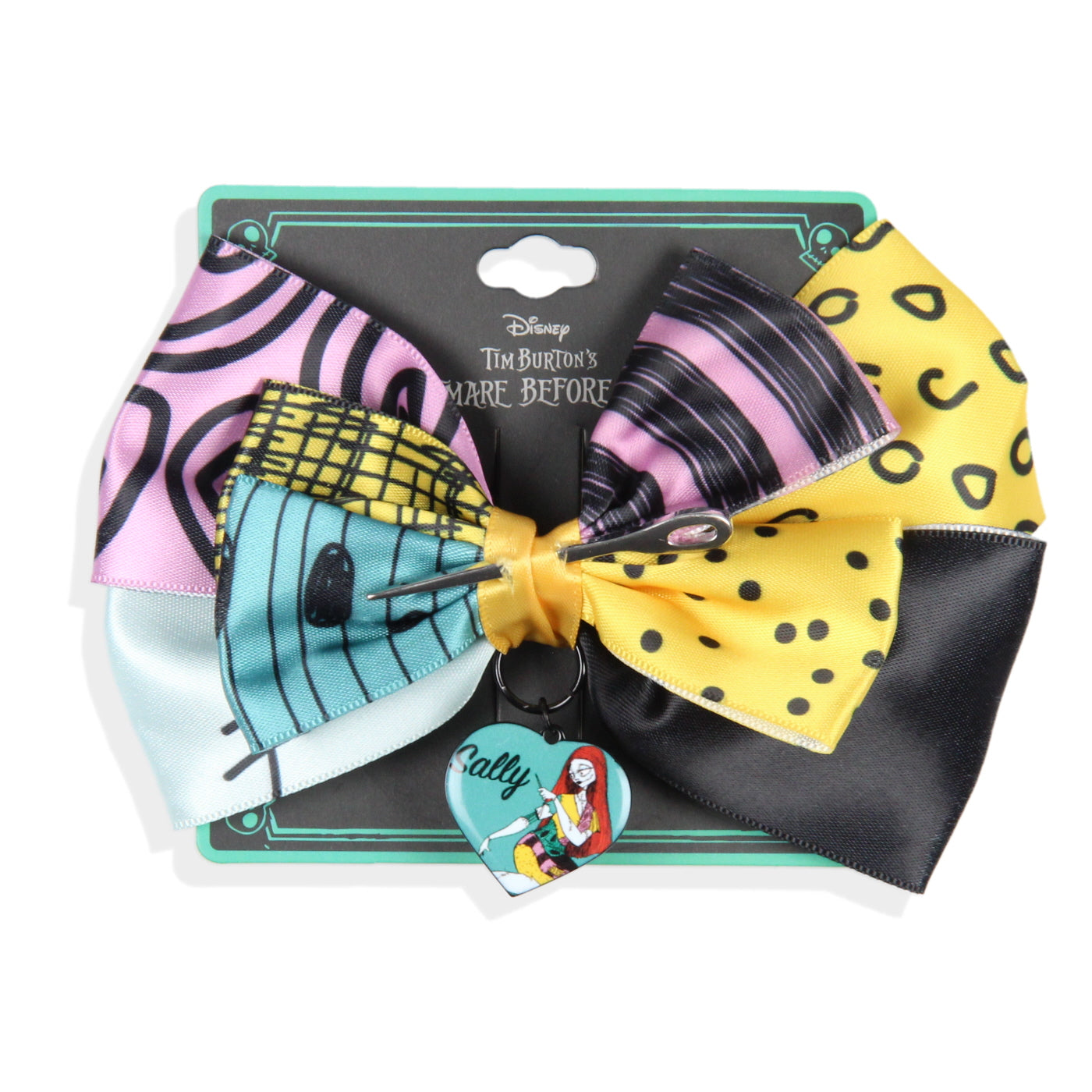 The Nightmare Before Christmas Sally Hair Bow Hair Clip