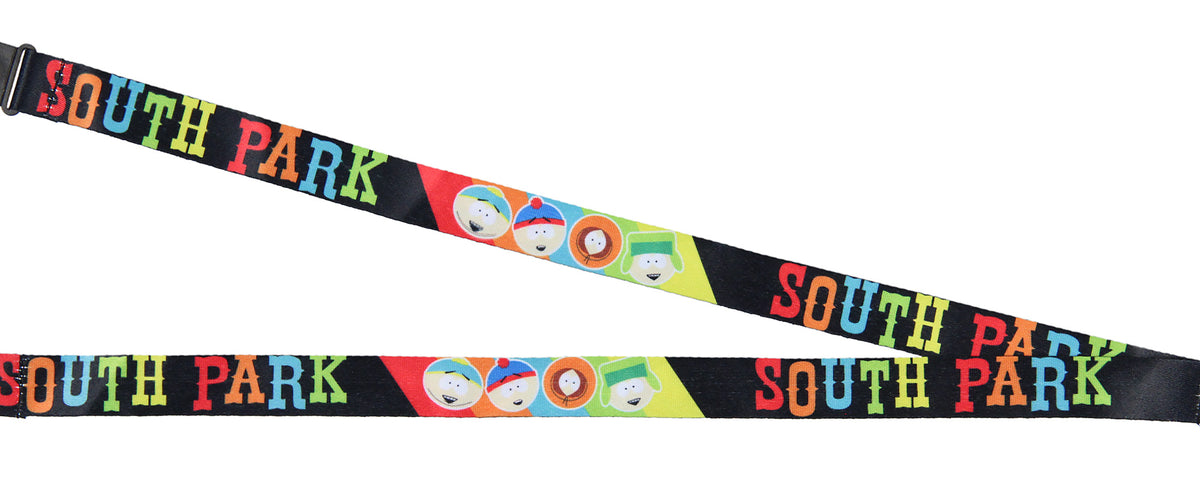 South Park ID Badge Holder Lanyard w/ 2" Kyle Pendant And Stickers