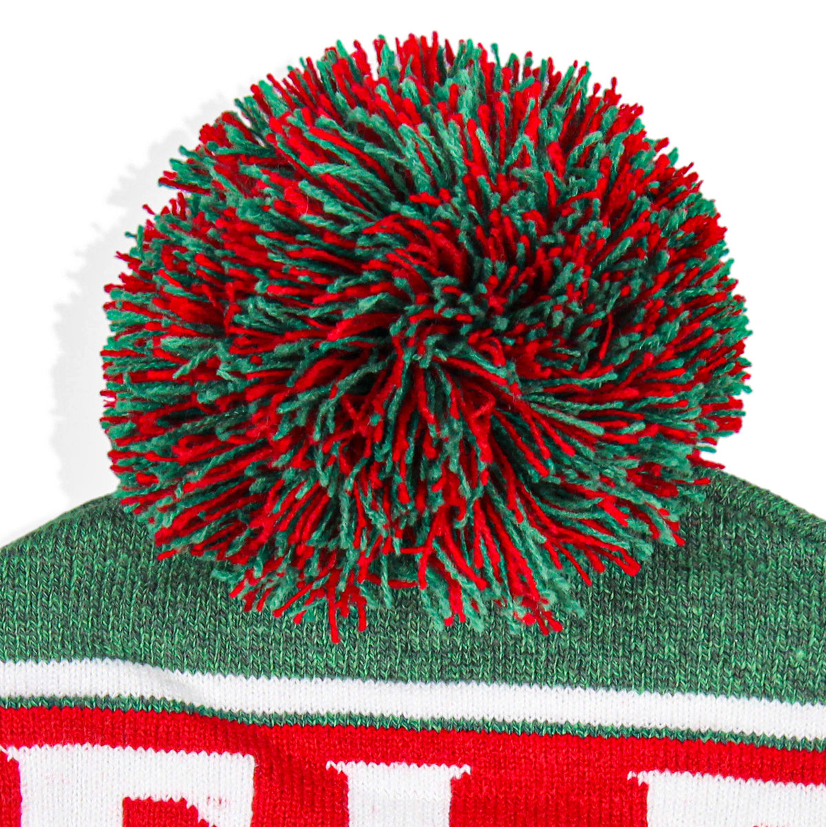 Elf The Movie Embroidered OMG Santa! Cuff Pom Christmas Adult Beanie Hat