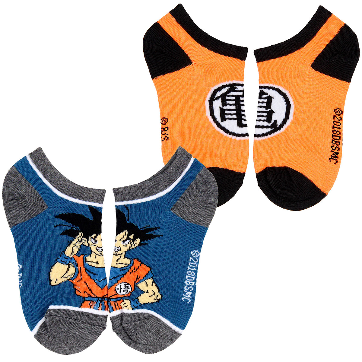 Dragon Ball Super Broly Movie Kids Week Of Socks 7-Pairs Mix And Match Box Set