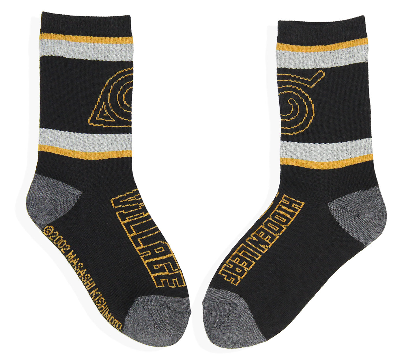 Naruto Shippuden Kids Ramen Take Out Gift Box 3-Pair Youth Crew Socks