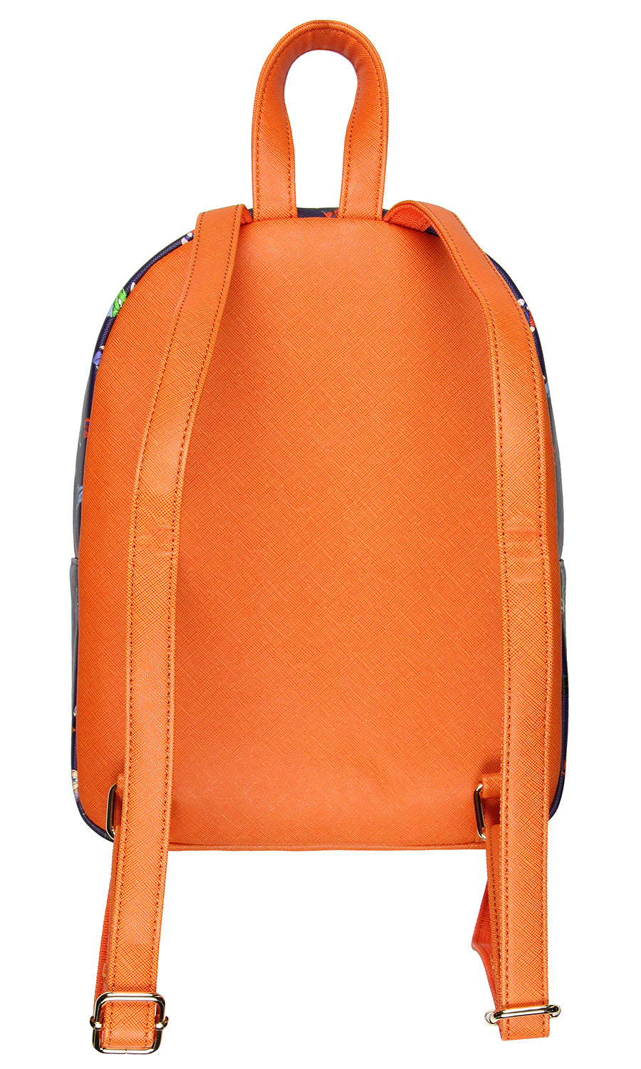 Dragon Ball Z All-Over Chibi Character Print Design Faux Leather Mini Backpack 11.5"