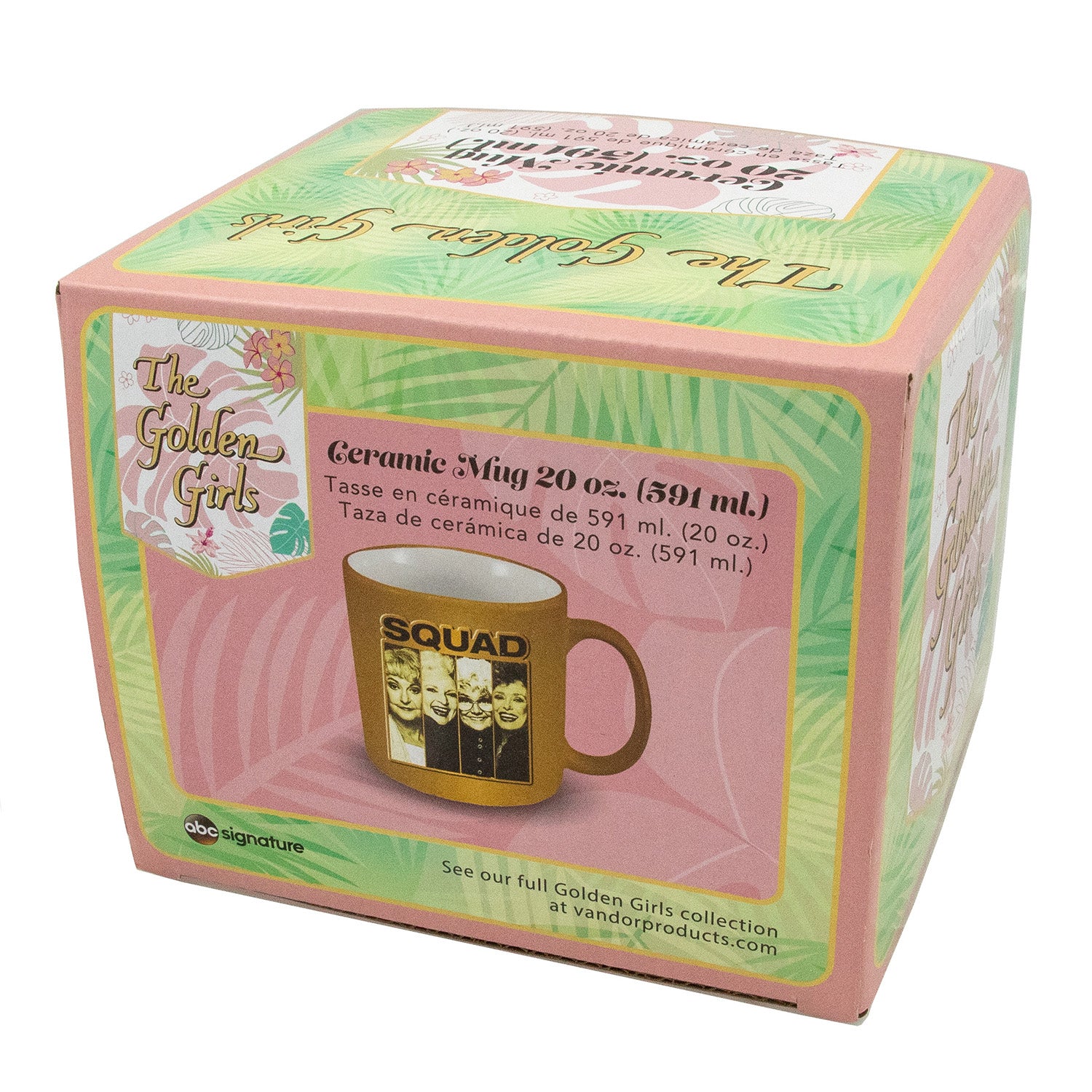 The Golden Girls Squad Golden Ceramic Coffee Mug 20 oz. - Seven Times Six