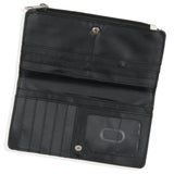 Golden Girls Wallet Chibi Character Zip Closure Faux Saffiano Leather Wallet
