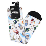 Avatar The Last Airbender Chibi Character All Over Sublimated Crew Socks