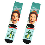 Elf The Movie Buddy Son Of A Nutcracker Sublimation Mid-Calf Crew Socks