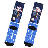 Ted Lasso Original Series Team Lasso Believe Sublimated Mid-Calf Crew Socks