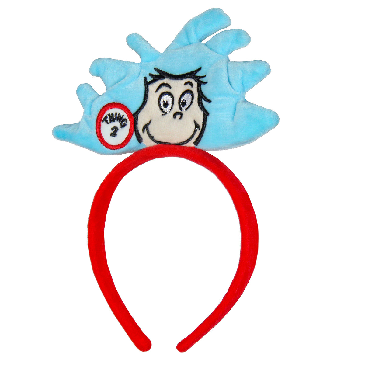 Dr. Seuss Cat In The Hat Thing 1 And Thing 2 3D Design Headbands 2 Pack