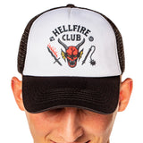 Stranger Things 4 Adult Hellfire Club Costume Adjustable Trucker Hat Cosplay Cap
