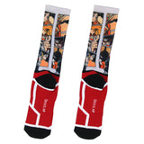 My Hero Academia Socks Anime Manga Men's Athletic Mid-Calf Crew Socks