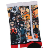 My Hero Academia Socks Anime Manga Men's Athletic Mid-Calf Crew Socks