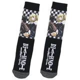 Death Note Socks Anime Manga Men's Misa Amane Mid-Calf Athletic Crew Socks
