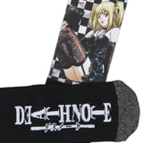Death Note Socks Anime Manga Men's Misa Amane Mid-Calf Athletic Crew Socks