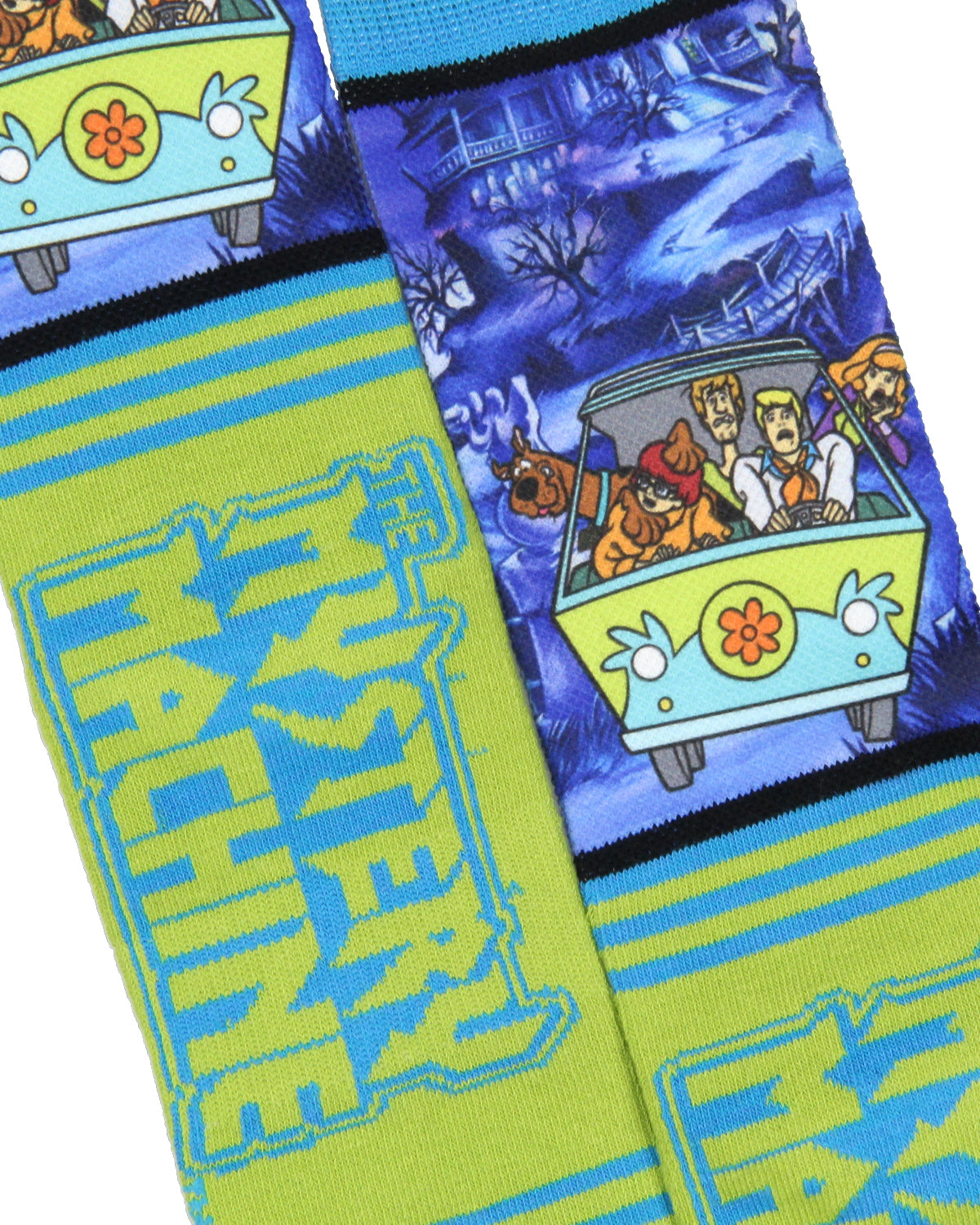 Scooby-Doo Mens' The Mystery Machine Sublimated Crew Socks