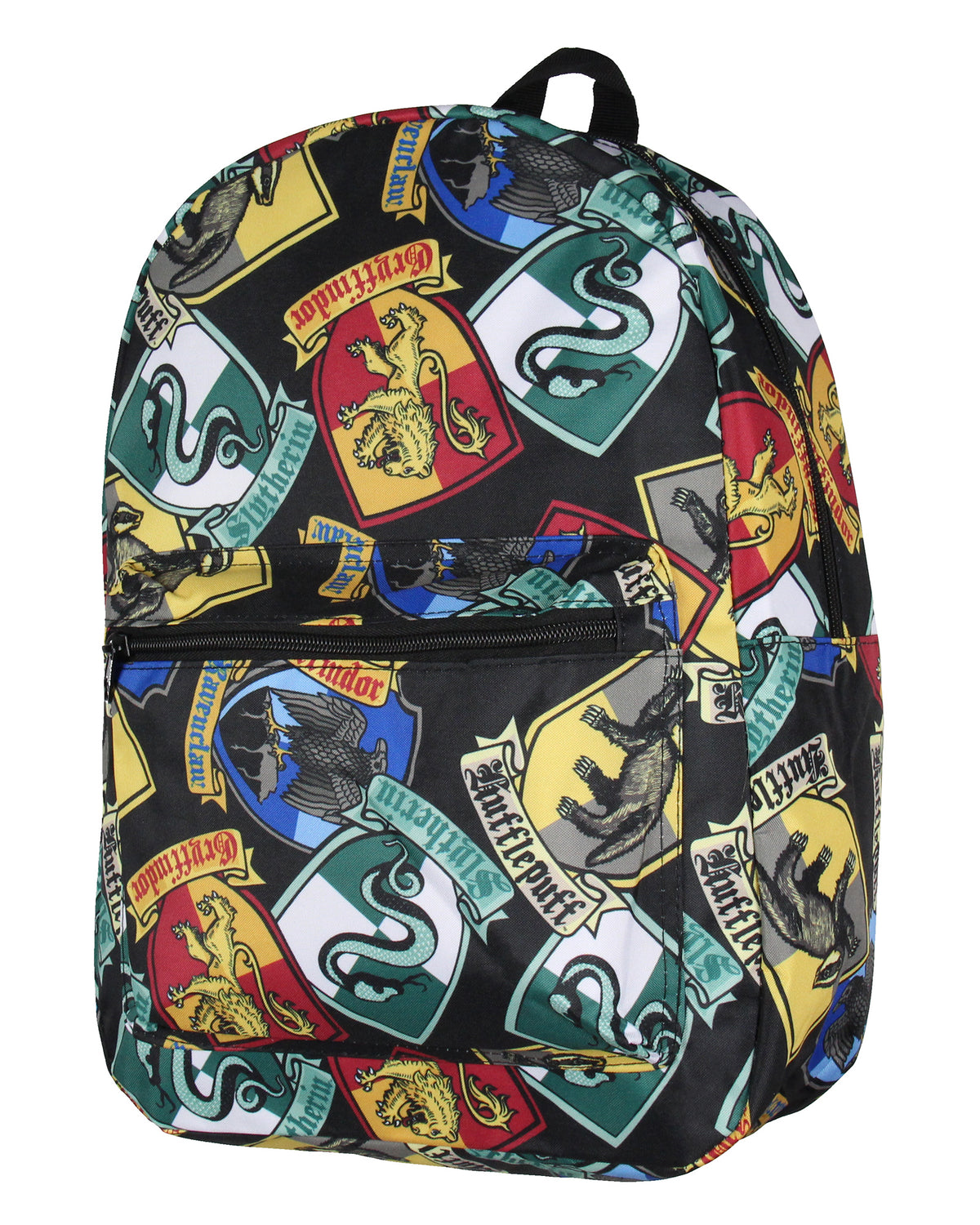 Harry Potter Backpack Hogwarts Houses Crest Laptop School Travel Backpack 17"