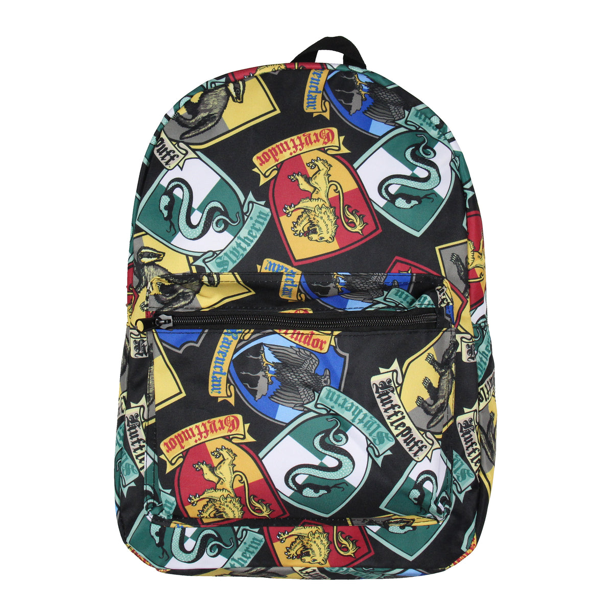 Harry Potter Backpack Hogwarts Houses Crest Laptop School Travel Backpack 17"