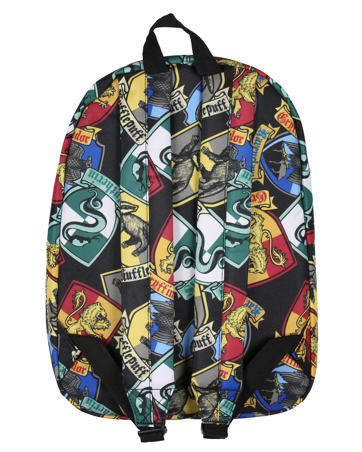 Harry Potter Backpack Hogwarts Houses Crest Laptop School Travel Backpack 17"