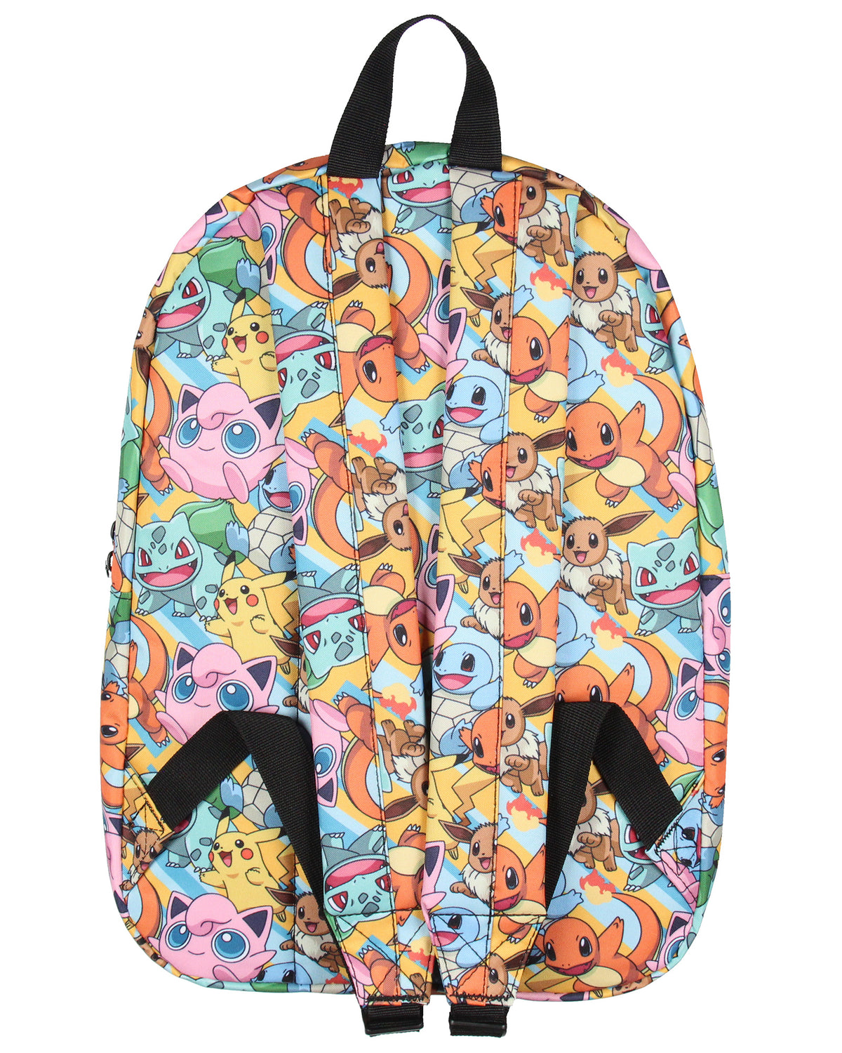 Pokemon Backpack Sublimated Character Laptop School Travel Backpack 17"