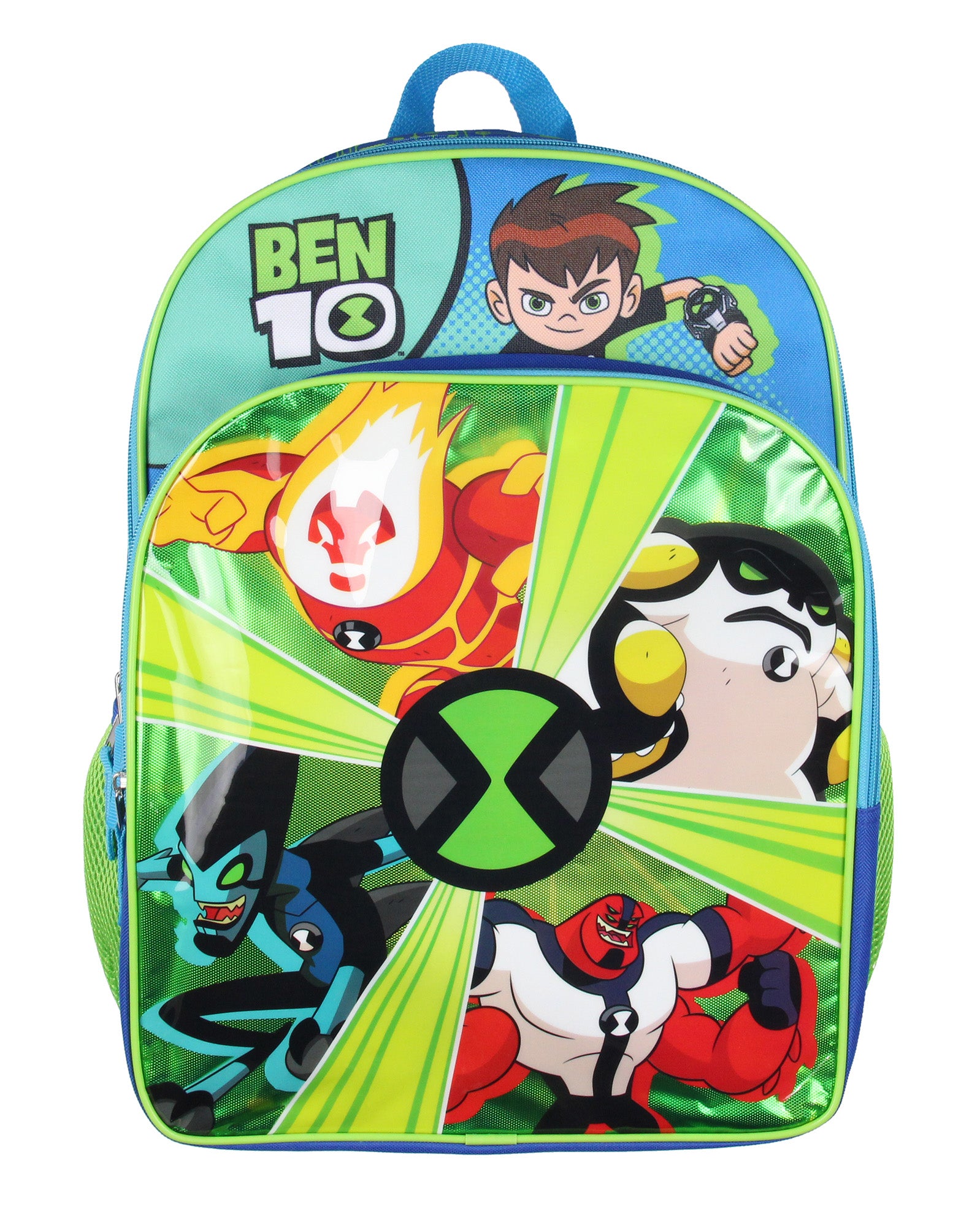 Ben 10 Backpack Omnitrix Omniverse 16" Alien Force Kids School Travel Backpack