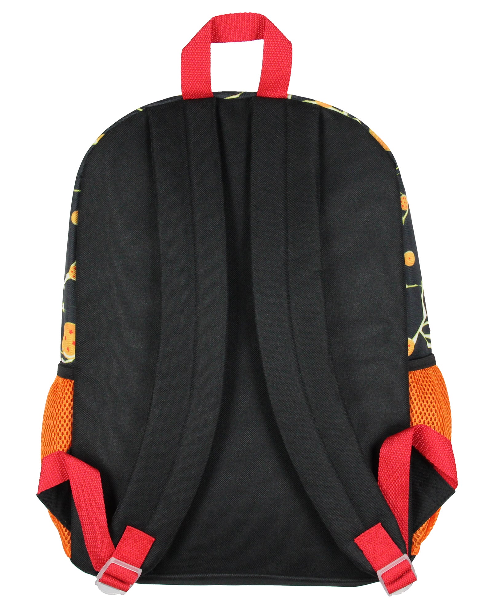 Dragon Ball Z Backpack Lunch Box Drawstring Bag Keychain Pencil Case 5 Pc Set 16"