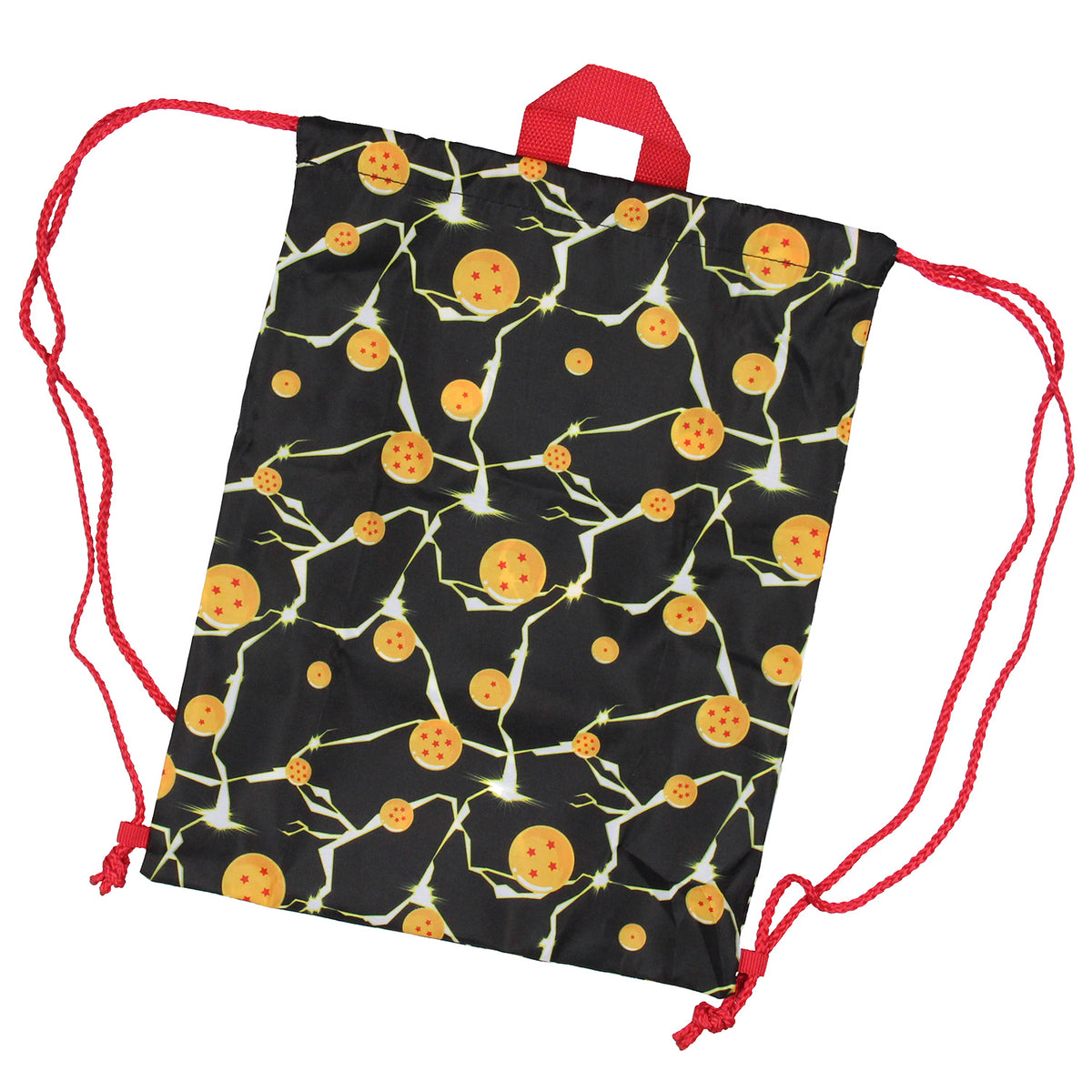 Dragon Ball Z Backpack Lunch Box Drawstring Bag Keychain Pencil Case 5 Pc Set 16"