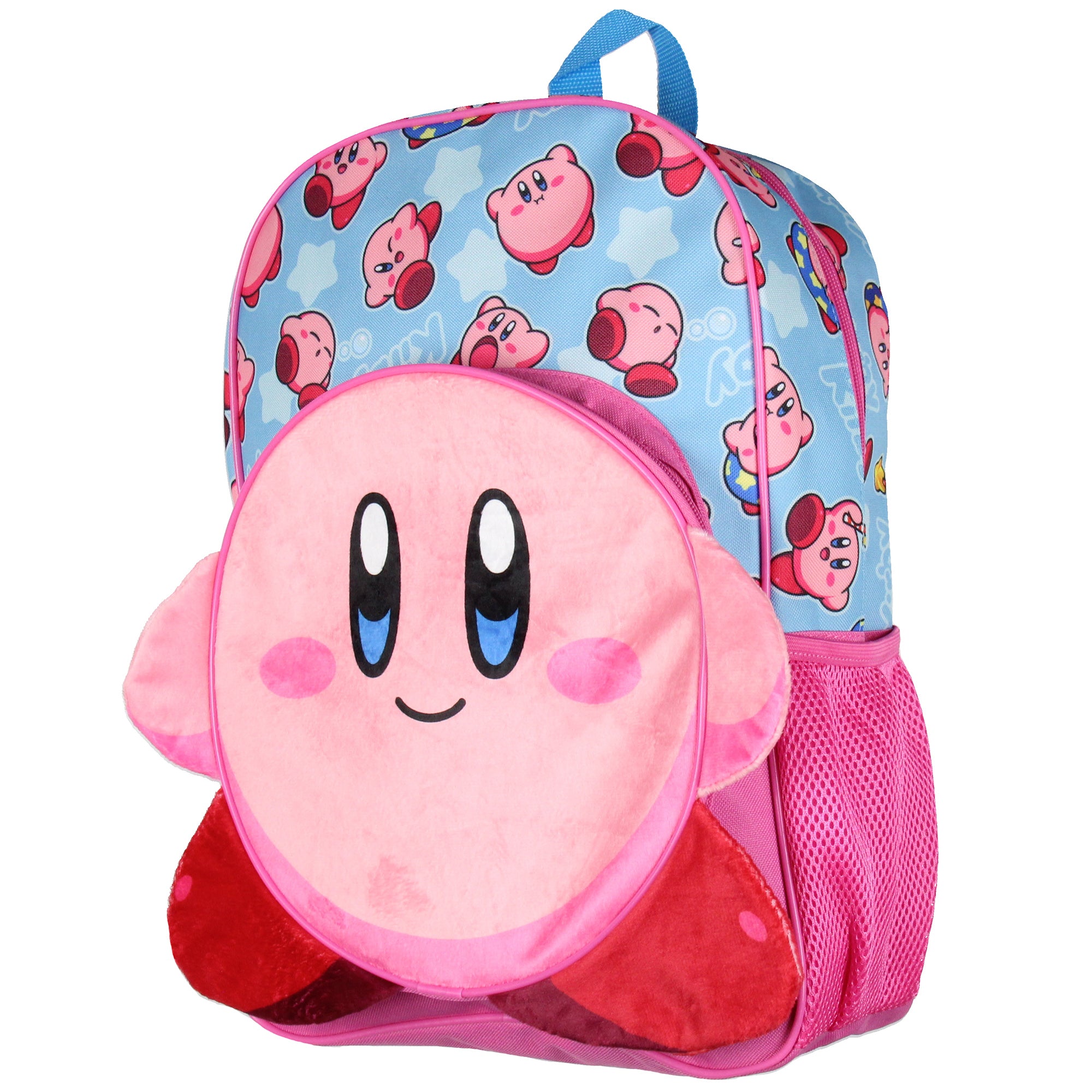 Nintendo 3-D Kirby Travel Backpack 16" Sublimated Print Bag