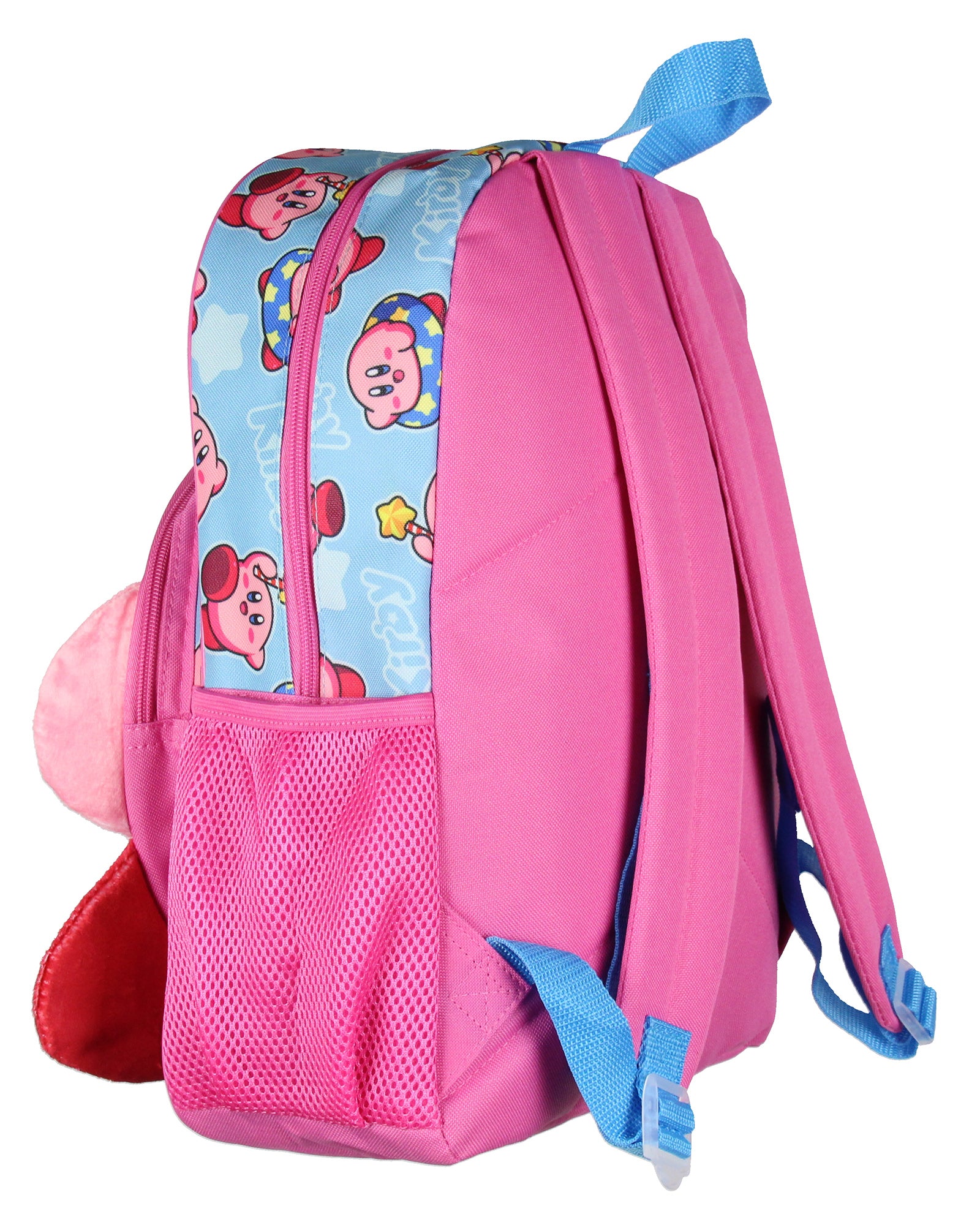 Nintendo 3-D Kirby Travel Backpack 16" Sublimated Print Bag