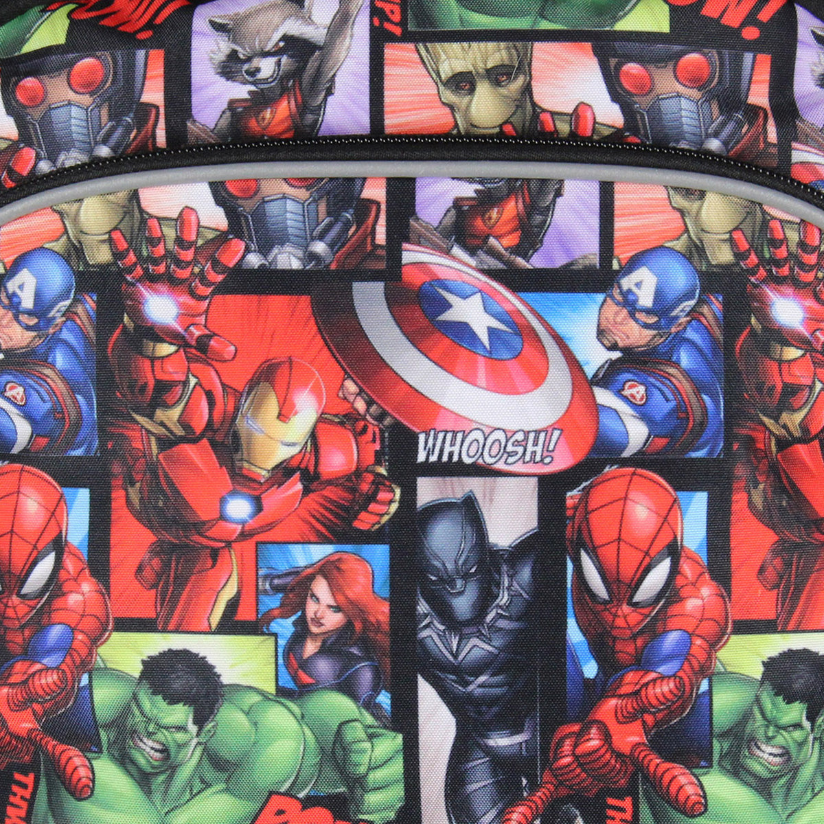 Avengers Spider-Man Captain America Hulk 16" Book Bag School Travel Backpack