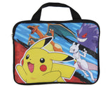 Pokemon 5 PC Backpack Set With Card Carrier, Pencil Case, Snack Bag, Stress Toy