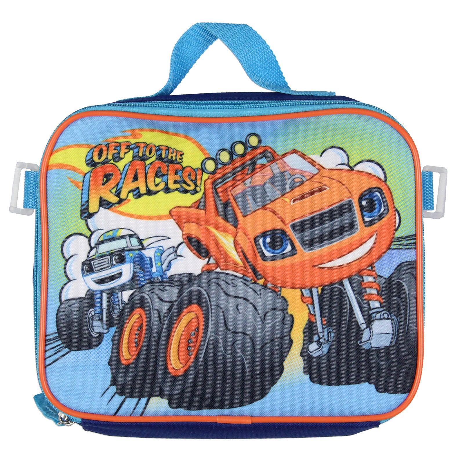 Blaze and the Monster Machines Backpack Set Lunch Box Pencil Case Key Chain 16"