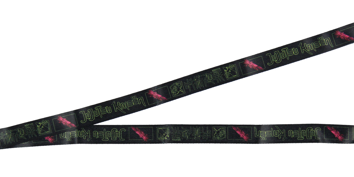 Jujutsu Kaisen Sukuna ID Badge Holder Lanyard w/ Pendant and Collectible Sticker
