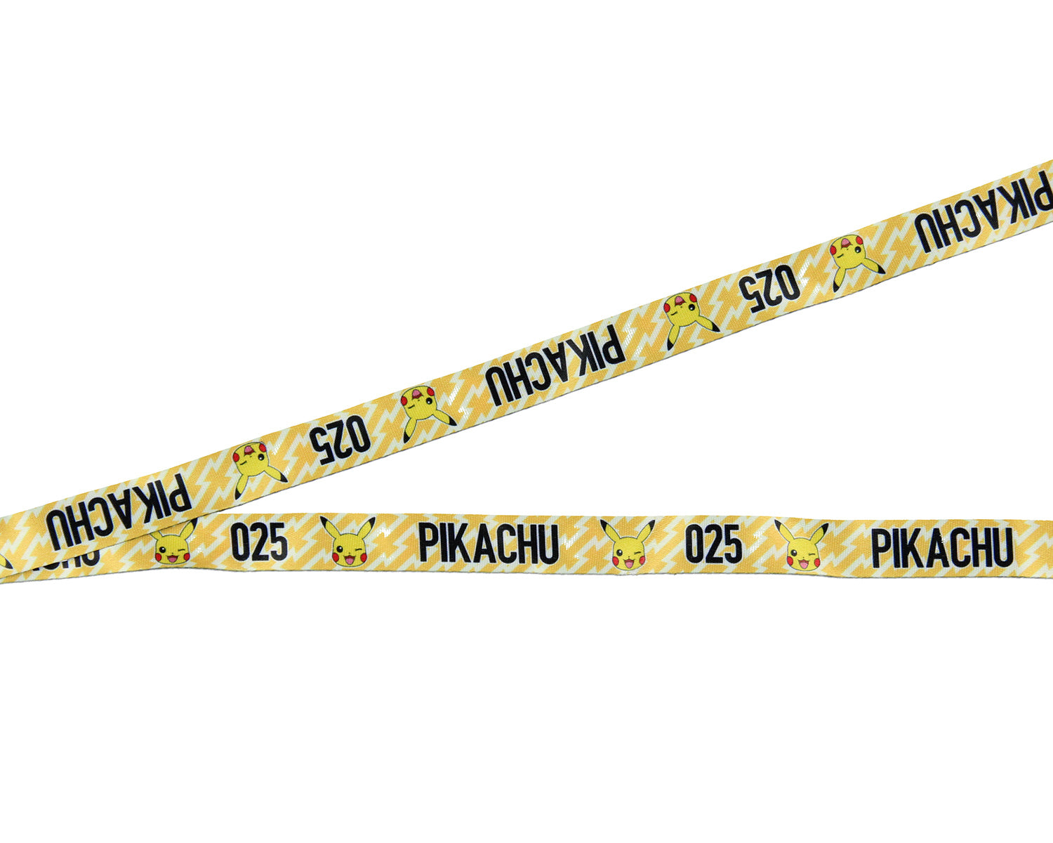 Pokemon Pikachu 025 ID Badge Holder Charm 2-Sided Breakaway Lanyard