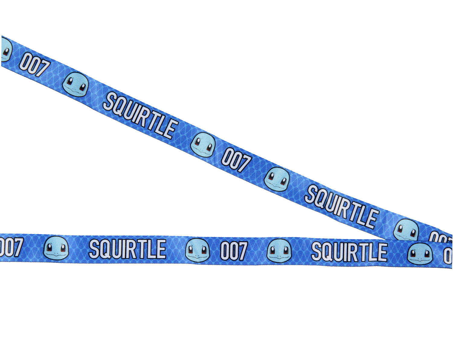 Pokemon Squirtle 007 ID Badge Holder Charm 2-Sided Breakaway Lanyard