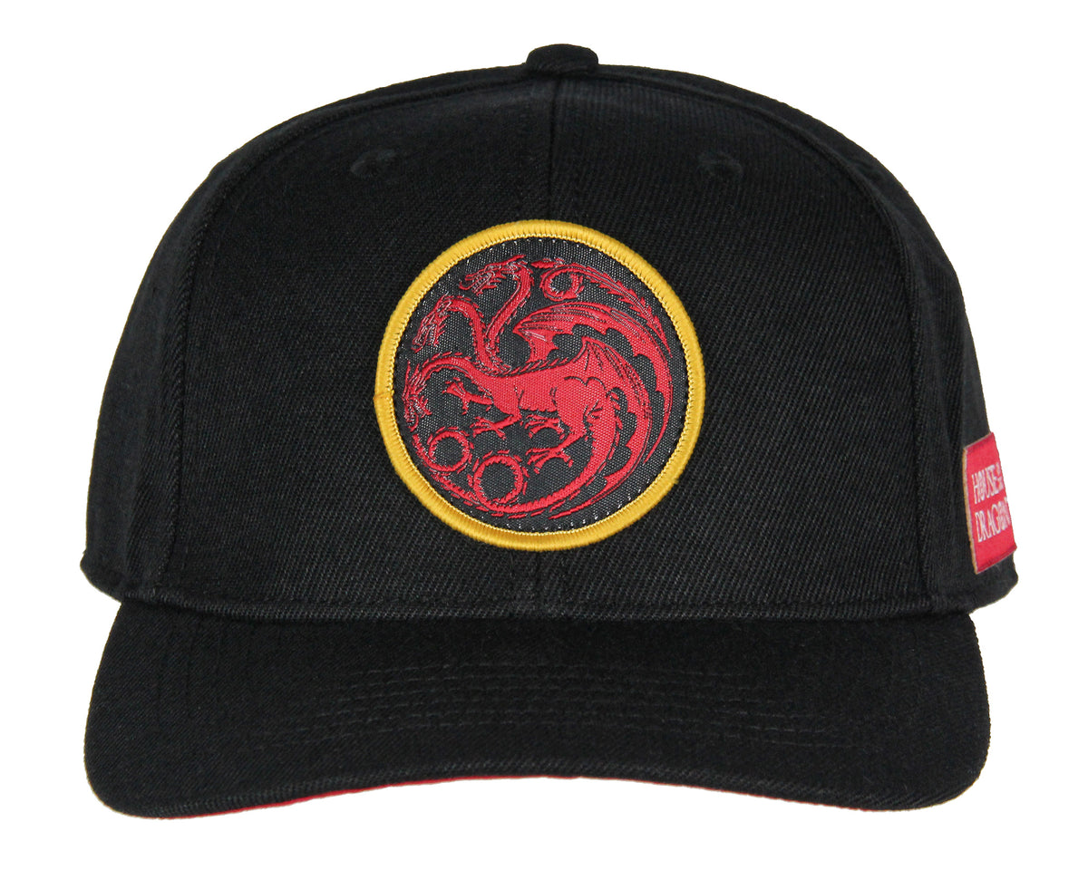Game Of Thrones: House Of The Dragon Targaryen Adult Snapback Hat Cap For Men