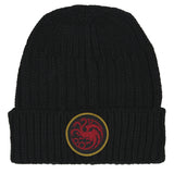 Game Of Thrones: House Of The Dragon Beanie Targaryen Yarn Knit Beanie Hat Cap