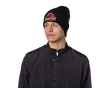 Jurassic Park Hat Beanie Embroidered Classic Logo Cuff Knit Beanie Cap