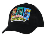 My Hero Academia Anime Boys Hat Deku Shoto Bakugo Panel Adustable Snapback Cap