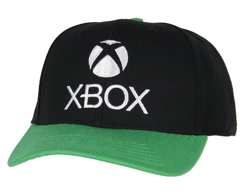 Xbox Mens' Gaming Logo Snapback Hat Adult Precurve Adjustable Hat Cap