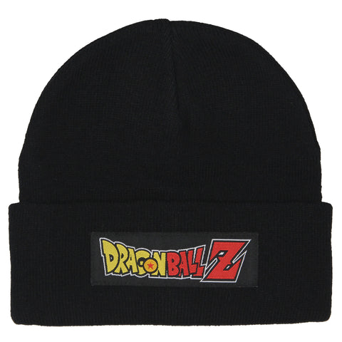 Dragon Ball Z Skull Cap Trawler Beanie Classic Logo Patch Cuff Knit Beanie Hat