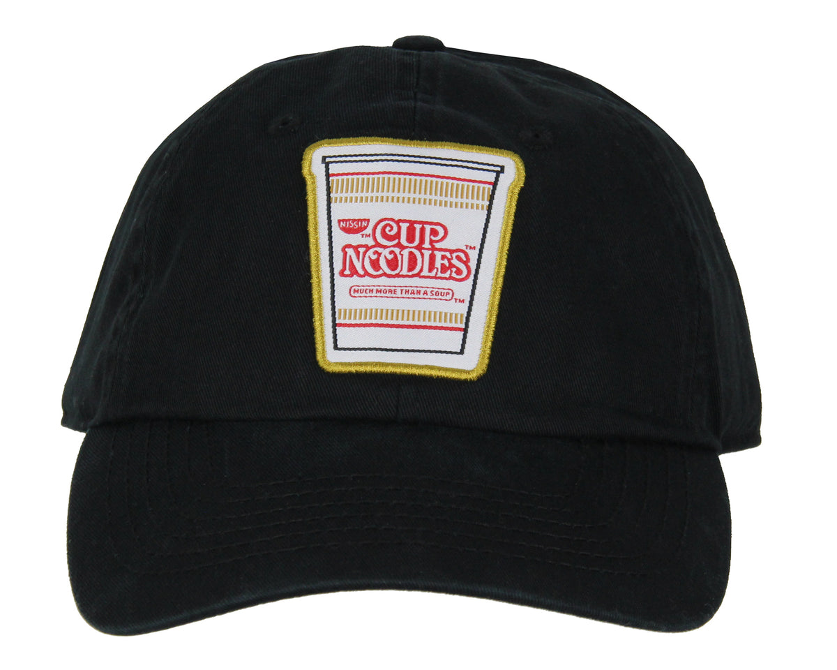 Nissin Cup Noodles Ramen Embroidered Adjustable Dad Hat Cap