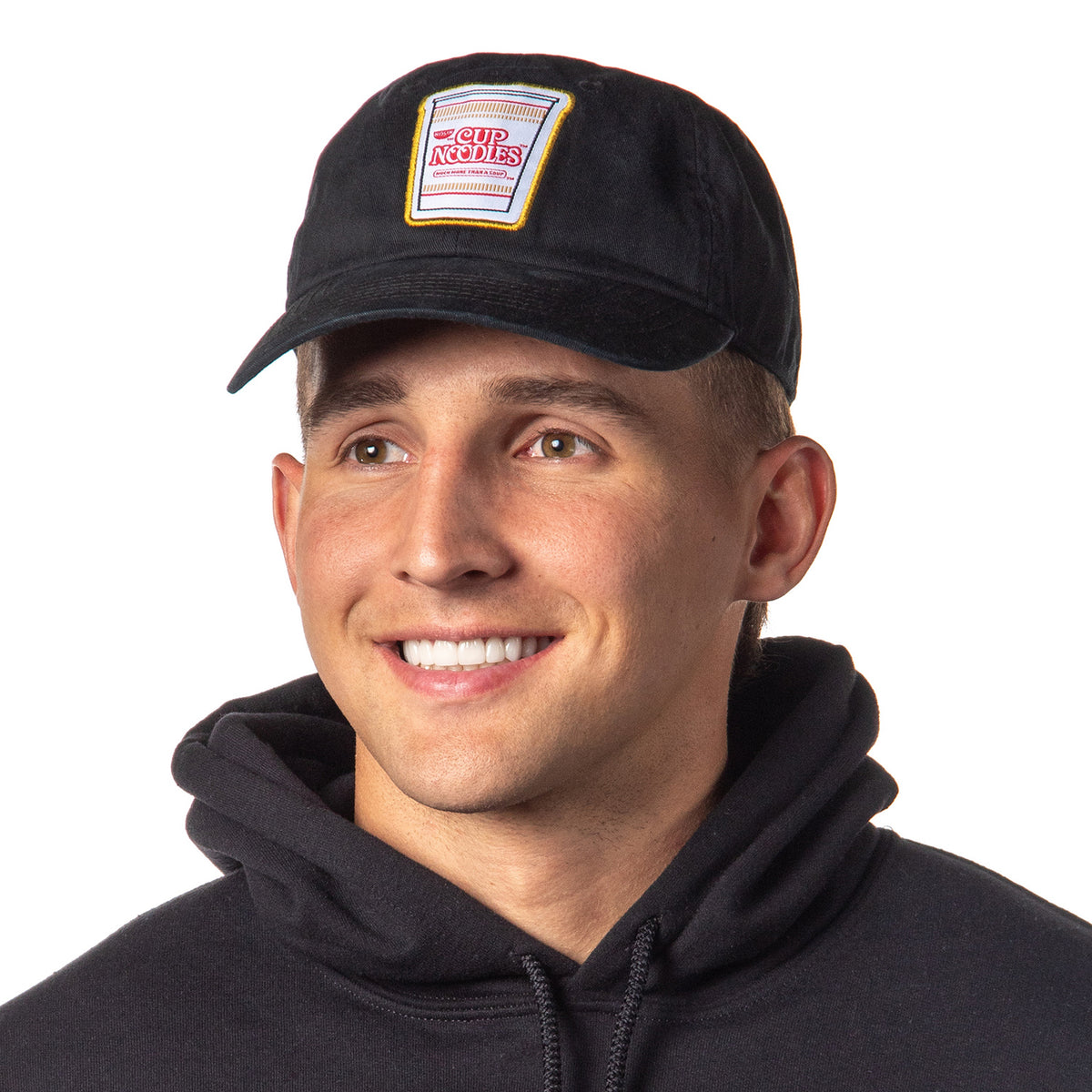 Nissin Cup Noodles Ramen Embroidered Adjustable Dad Hat Cap