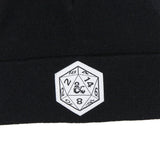 Dungeons and Dragons Beanie d20 Dice Cuff Knit Beanie Hat Skull Cap