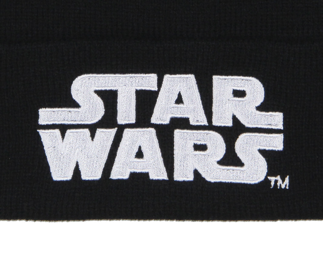 Star Wars Beanie Hat Embroidered Logo Cuff Knit Beanie Cap