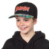 Scooby Doo Snack Time Tie-Dye Pre-Curved Bill Adjustable Snapback Hat Cap