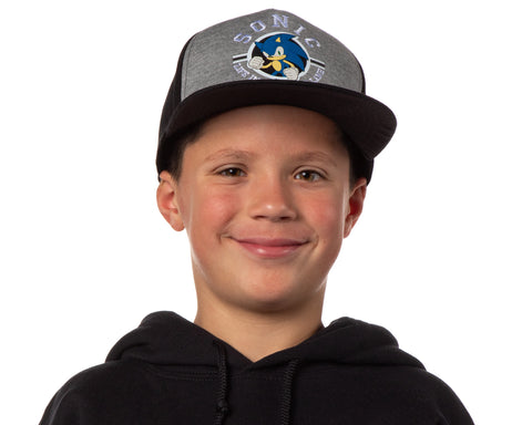Sonic The Hedgehog Youth Snapback Hat Life in the Fast Lane Kids Adjustable Hat