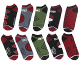 Naruto Shippuden Adult Akatsuki Clan Names Anime No Show Mix And Match Ankle Socks